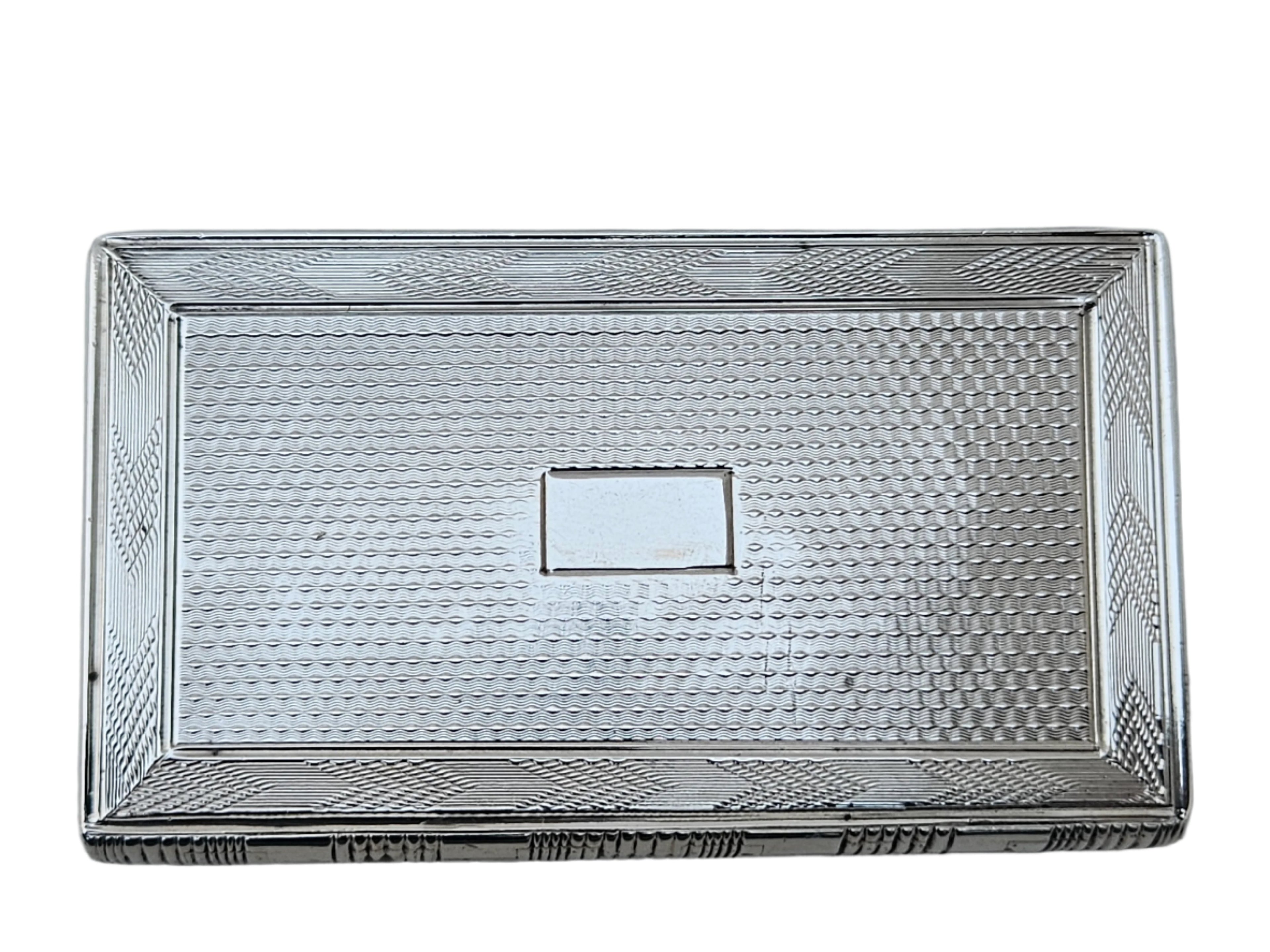 STERLING SILVER 19TH CENTURY ANTIQUE ENGLISH BOOK SHAPED SNUFF BOX