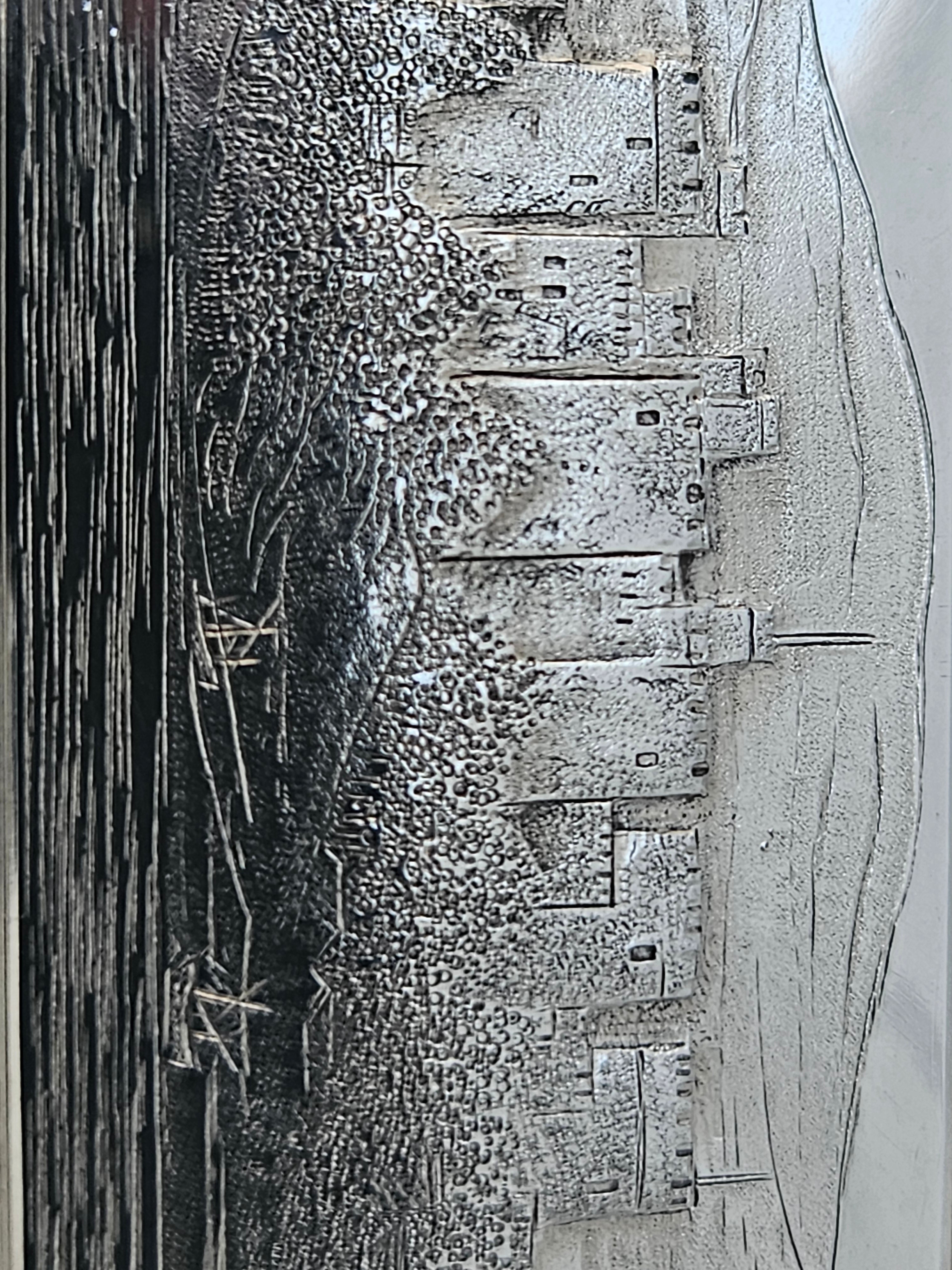 STERLING SILVER 19TH CENTURY ANTIQUE ENGLISH SNUFF BOX