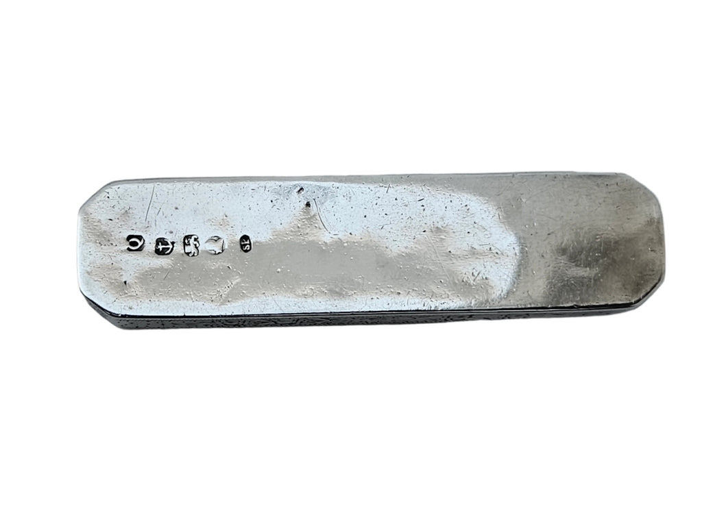 STERLING SILVER LATE 18TH CENTURY ANTIQUE ENGLISH SAMUEL PEMBERTON TOOTH PICK BOX