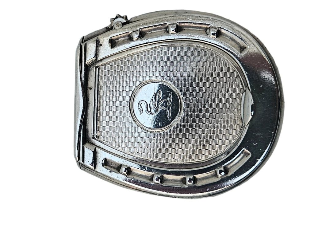 STERLING SILVER 19TH CENTURY ANTIQUE FRENCH SNUFF BOX & VESTA MATCH CASE