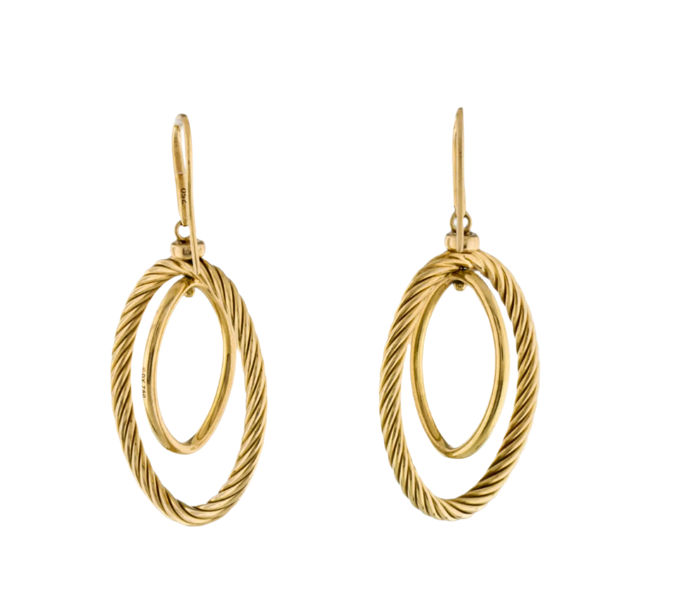 DAVID YURMAN 18K GOLD EARRING MOBILE COLLECTION