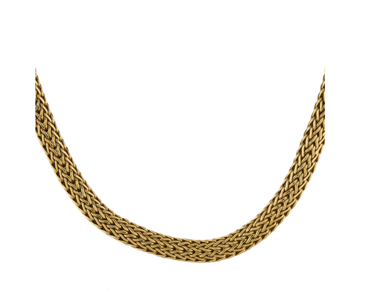 JOHN HARDY 18K YELLOW GOLD CLASSIC WHEAT CHAIN NECKLACE