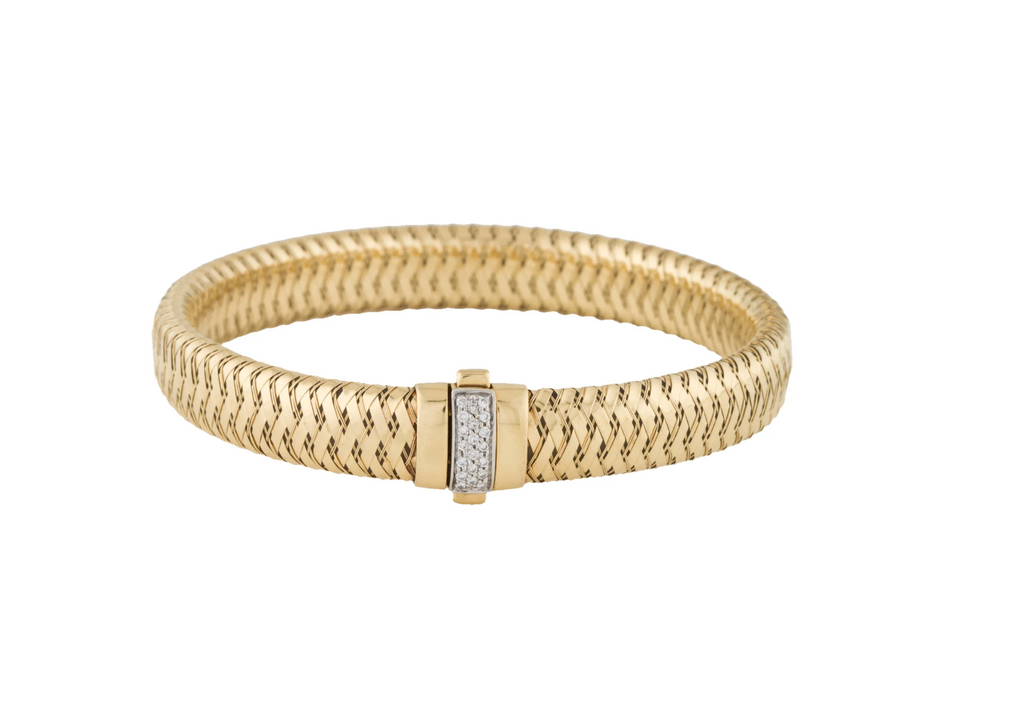 ROBERTO COIN 18K YELLOW GOLD PRIMAVERA BRACELET