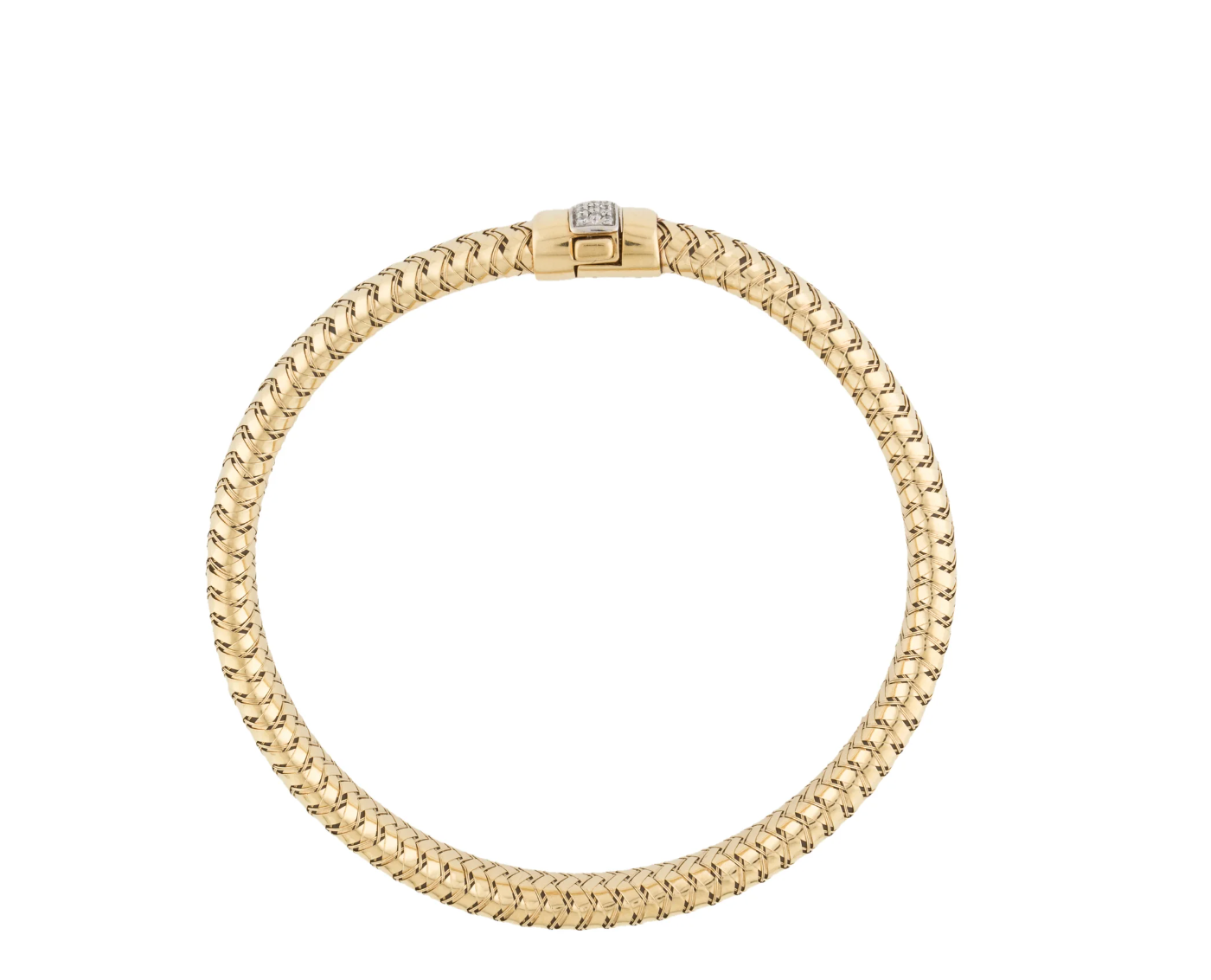 ROBERTO COIN 18K YELLOW GOLD PRIMAVERA BRACELET