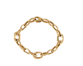 ROBERTO COIN 18K YELLOW GOLD CLASPING CHARM BRACELET