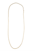 IPPOLITA 18K YELLOW GOLD LONG BEAD CHAIN LINK NECKLACE