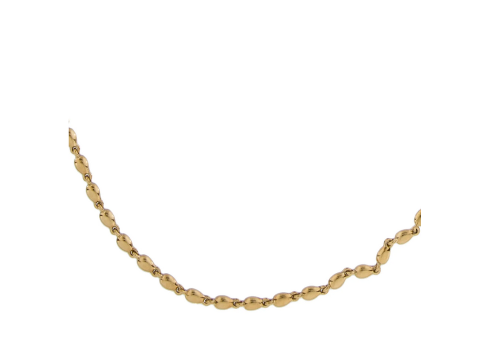 IPPOLITA 18K YELLOW GOLD LONG BEAD CHAIN LINK NECKLACE