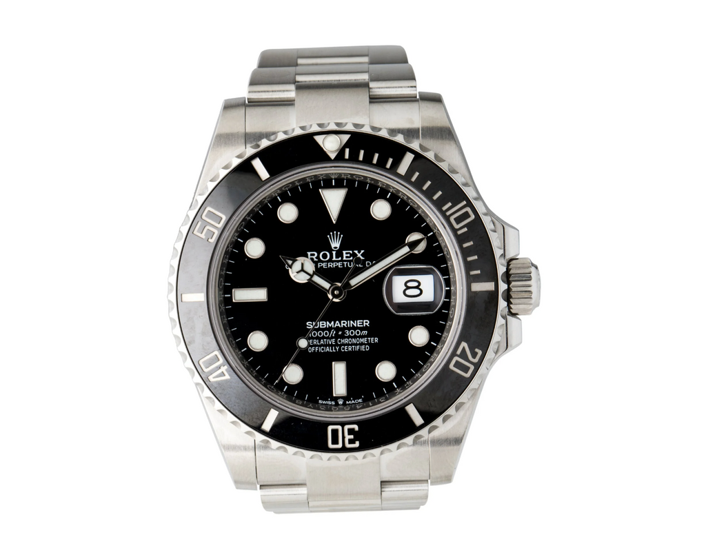 ROLEX STAINLESS STEEL SUBMARINER 41MM CERACHROM CERAMIC BEZEL
