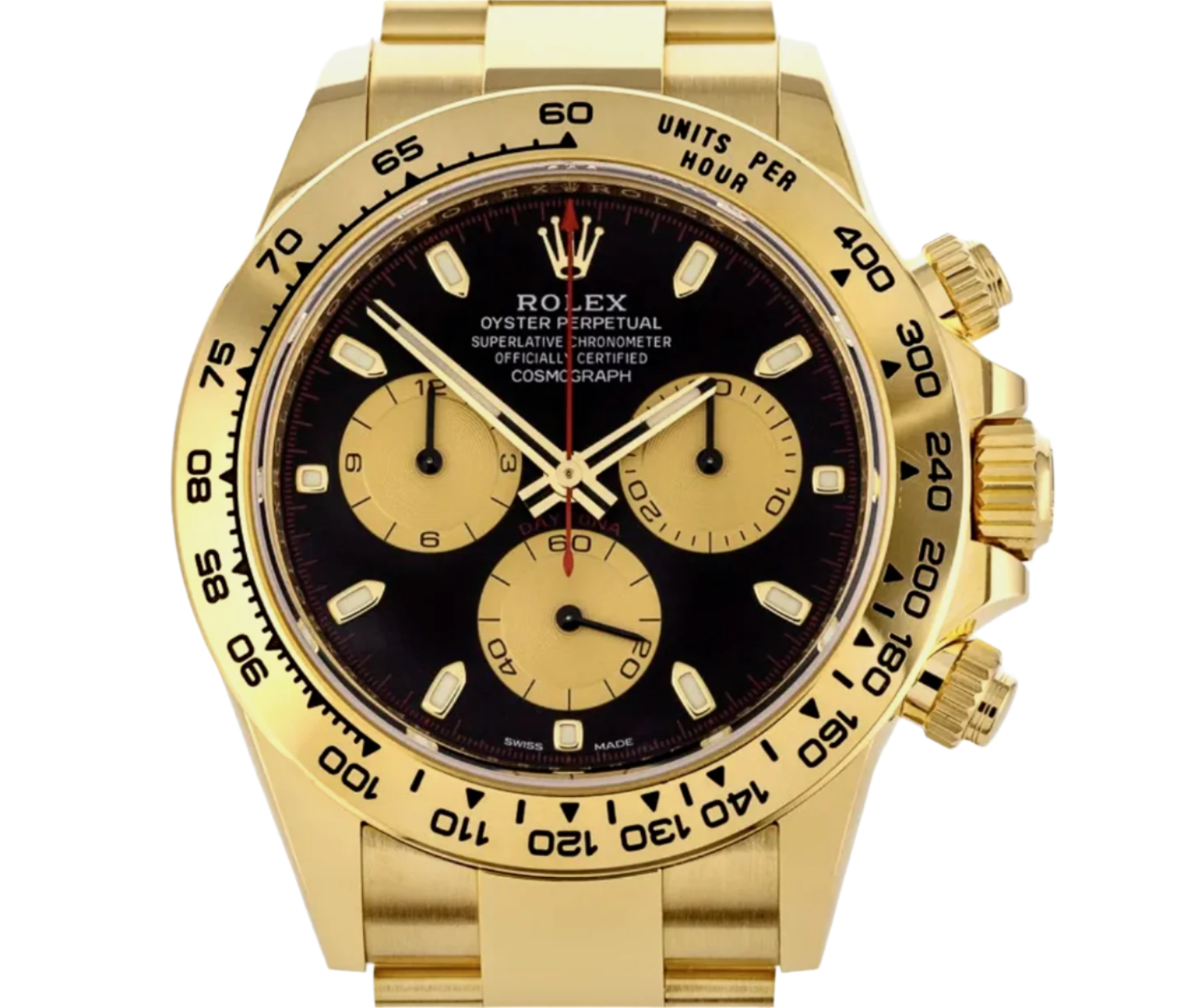 ROLEX 18K YELLOW GOLD 40MM DAYTONA PAUL NEWMAN EDITION