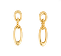 DAVID YURMAN 18K YELLOW GOLD CLASSIC EARRINGS