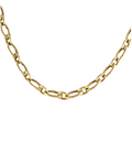 TIFFANY & CO 18K YELLOW GOLD CLASPING NECKLACE