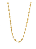 JUDITH RIPKA 18K YELLOW GOLD AND DIAMOND CONVERTIBLE NECKLACE AND BRACELET