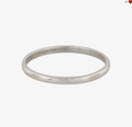 TIFFANY AND CO PLATINUM 2MM WEDDING BAND