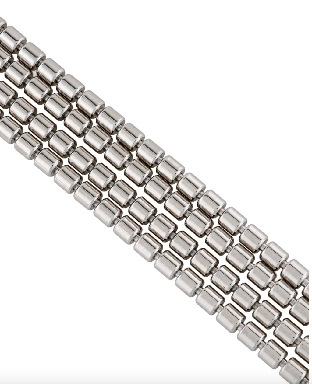 PIAGET 18K WHITE GOLD & DIAMOND MULTISTRAND BRACELET