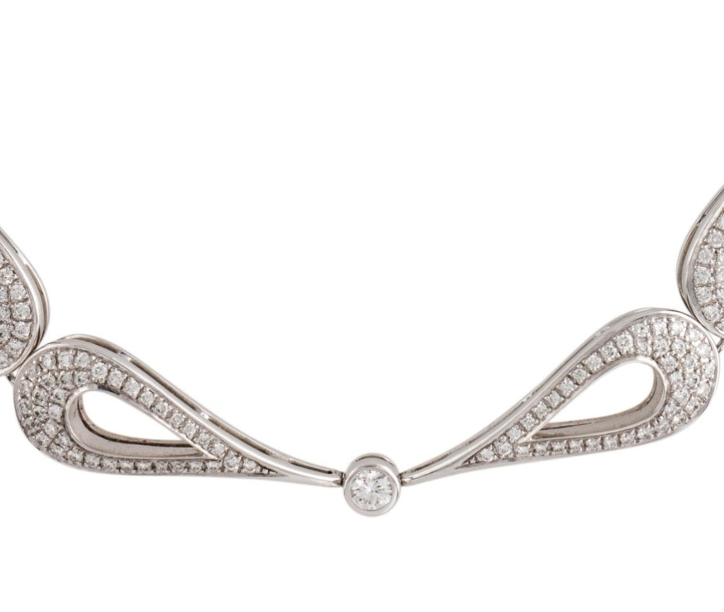 DIMODOLO 18K WHITE GOLD & DIAMOND FIANNA COLLECTION BRACELET